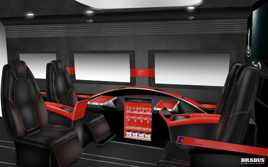 Интерьер Mercedes-Benz Sprinter Business Lounge by Brabus (Br.906) 2014 года  (фото 30 из 33)